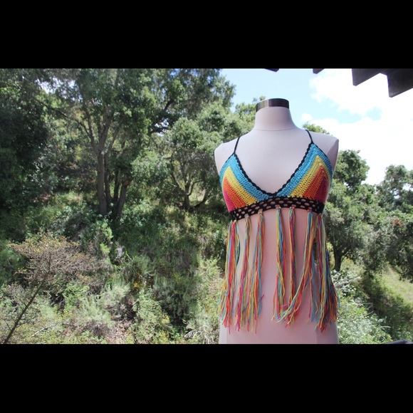 Rainbow bralet - Picture 3 of 8